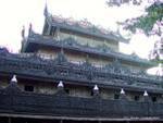 Il Monastero Schwenandaw (Shwe-Kyaung-pyi in birmano), Mandalay, Birmania.
