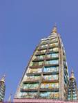 Dipinti sul tazaung Hsandawdwin, Shwedagon Pagoda, Rangoon, Birmania.