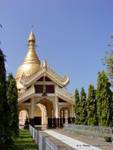 Maha Wizaya pagoda sulla collina Dhammarakkhita (guardiano della legge), Yangon, Birmania.