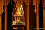 Replica del Sacro Dente Reliquia Pagoda Myat Swe Taw, Yangon, Birmania.