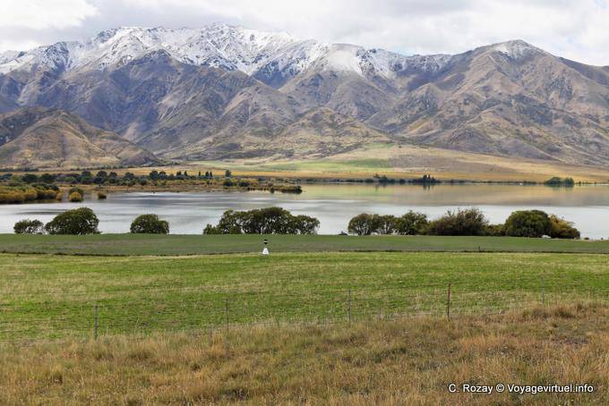 Country, Lago Benmore, Canterbury - Nuova Zelanda