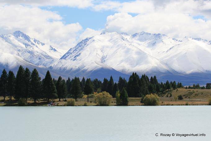 Ruataniwha Lake, Canterbury - Nuova Zelanda