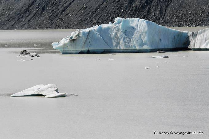 Iceberg, Tasman Lake, Canterbury - Nuova Zelanda