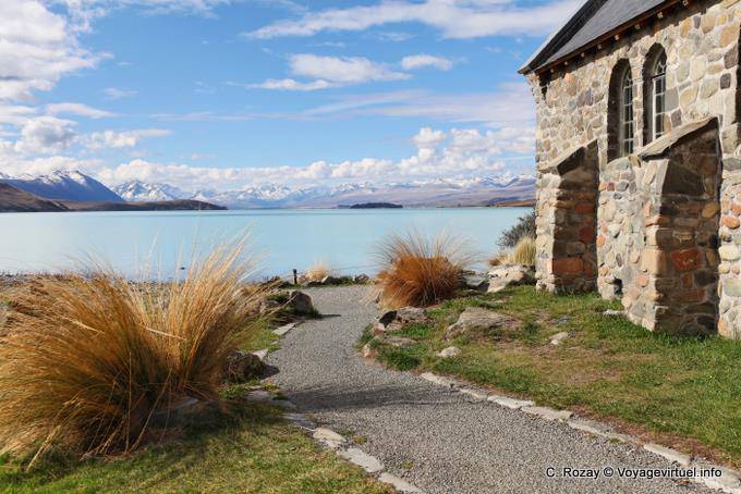 Chiesa del Buon Pastore, Lake Tekapo, Canterbury - Nuova Zelanda