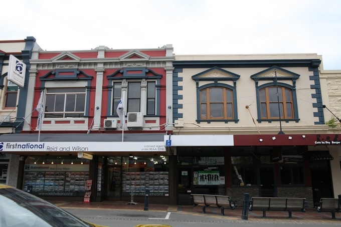 Un'altra vista di Stafford Street, Timaru, Canterbury - Nuova Zelanda