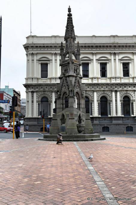 Cargill monumento, Dunedin, Otago - Nuova Zelanda