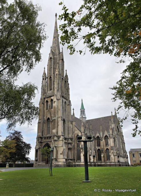 Chiesa costruita in pietra Oamaru, Dunedin First Church of Otago - Nuova Zelanda