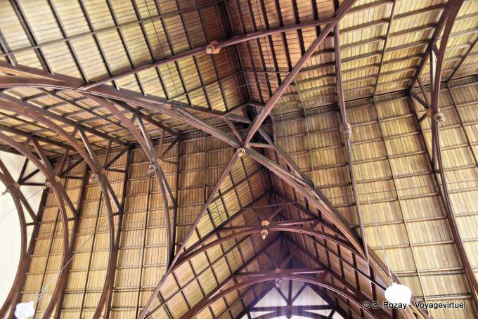 Soffitto in legno, Dunedin First Church of Otago - Nuova Zelanda