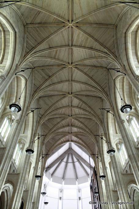 Enorme soffitto a volta, la Cattedrale di St Paul Dunedin - Nuova Zelanda