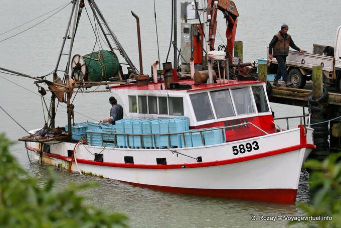 Barca da pesca, Moeraki, Otago - Nuova Zelanda
