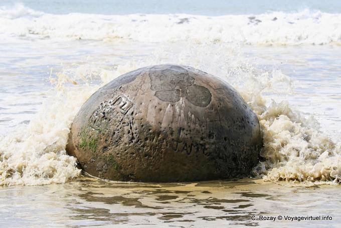Moeraki Boulders Scenic Reserve, Otago - Nuova Zelanda