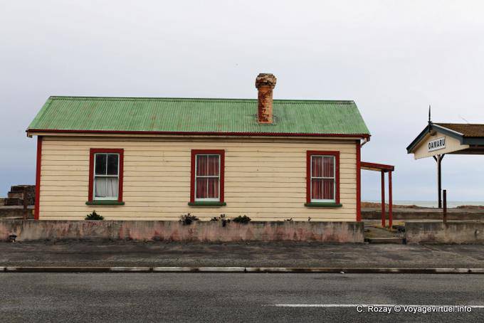 Allegato alla vecchia stazione ferroviaria, Oamaru, Otago - Nuova Zelanda