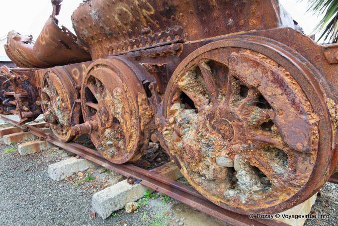 Locomotiva Rusty, Oamaru, Otago - Nuova Zelanda