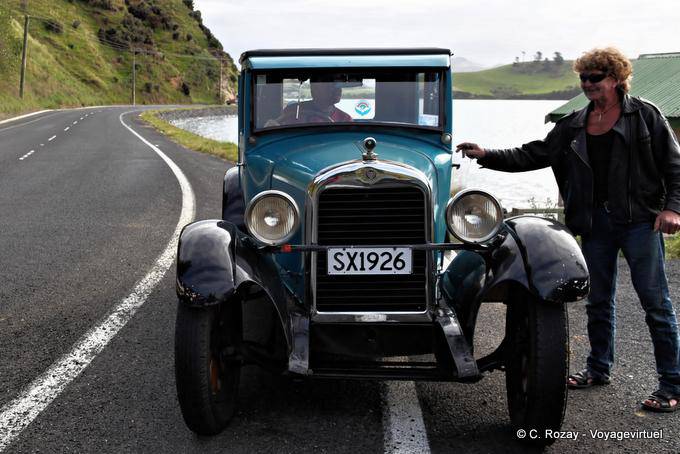 Super Essex, Otago Peninsula Dunedin Old Car - Nuova Zelanda