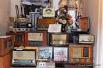 Radio d'epoca, Oamaru, Otago, Nuova Zelanda.