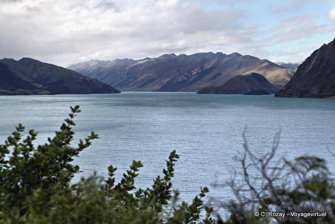Per Dingle Burn, Lago Hawea, Southland - Nuova Zelanda