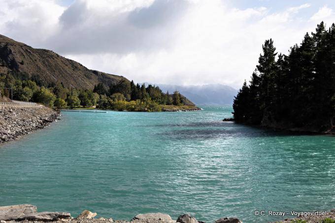 Angolo Capell Avenue e Albert Town, Lago Hawea, Southland - Nuova Zelanda