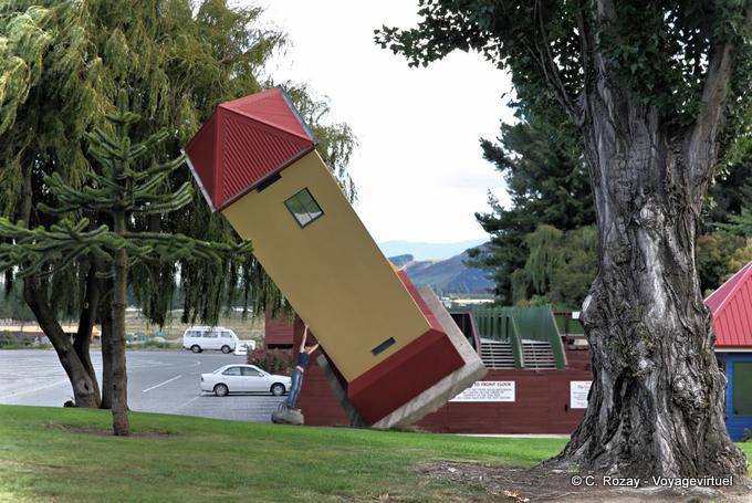 La Torre Pendente di Puzzling World, Wanaka Città, Southland - Nuova Zelanda