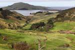 Dunedin Otago Peninsula Panorama Sheppard Strada, Nuova Zelanda.