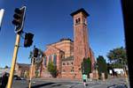 Italo-bizantina First Presbyterian Church Invercargill, Southland, Nuova Zelanda.