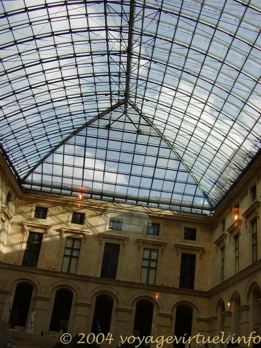 Lucernario della sala Puget, il Louvre, Parigi, Francia
