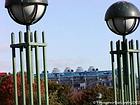 Lampioni a Beaubourg, Parigi, Francia.