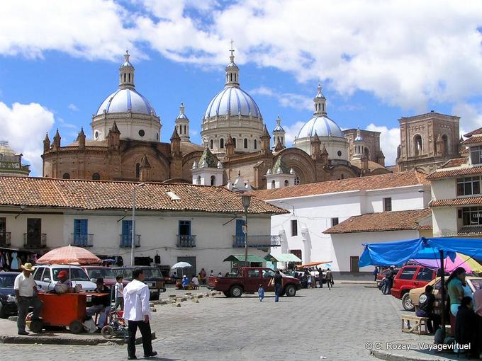 Cupole della Catedral de la Inmaculada Concepción, Cuenca -Equador
