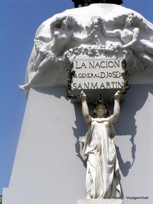 Lima, Monumento, la nazione al General San Martin -Perù
