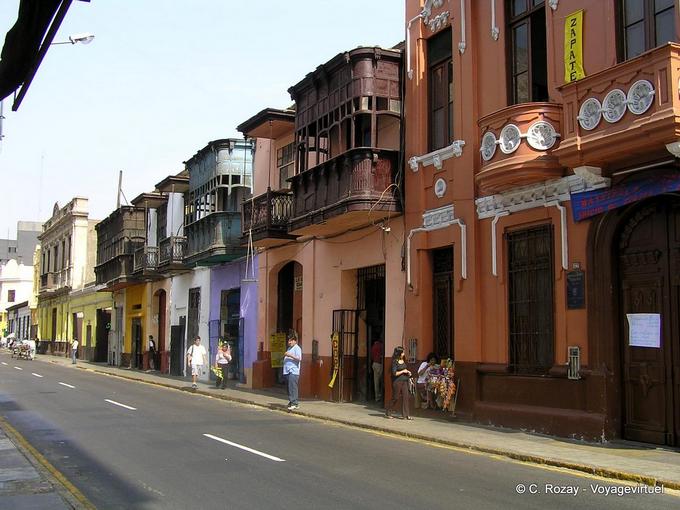 Strada Colore a Barranco, Lima -Perù