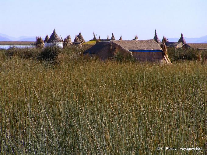 Villaggio Uros, lago Titicaca -Perù