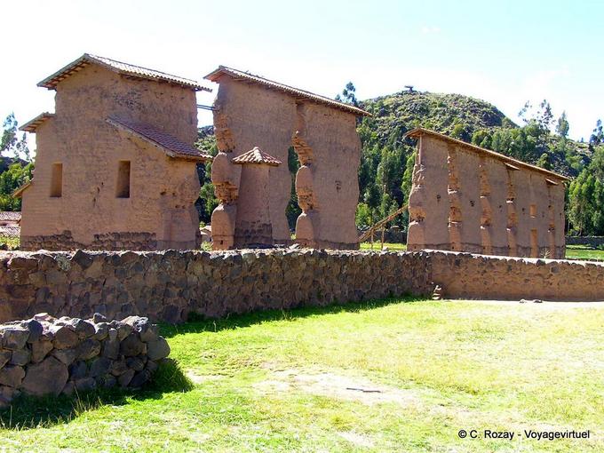 Mura del tempio, Raq'chi Wiracocha -Perù