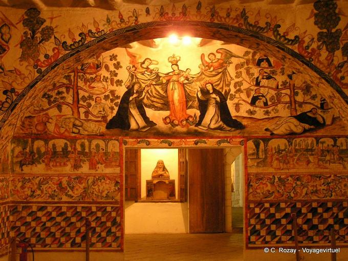 Dettaglio di Santa Catalina de Siena Monastero a Arequipa -Perù