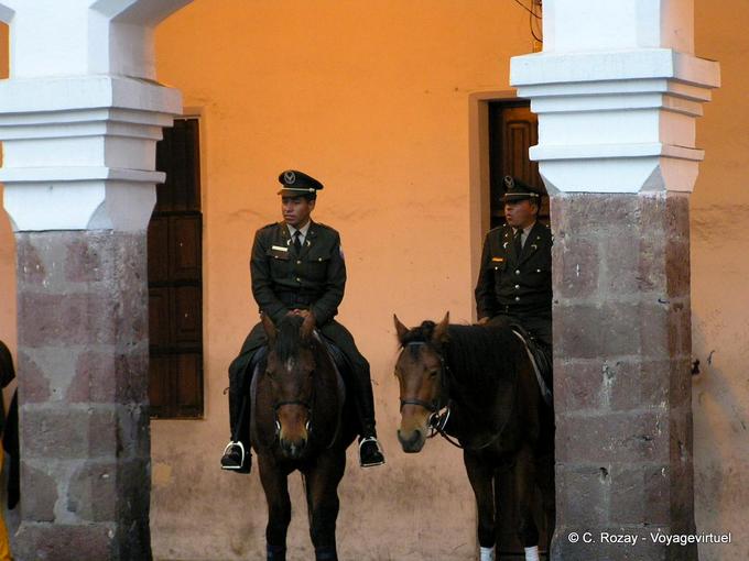Mounted Police, Quito -Equador