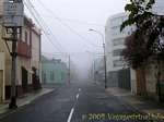 Nebbia su Quito, Equador.