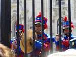 Musica militare dietro le sbarre, Lima, Perù.