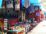 Mercato Turisti in Pisac, Perù.