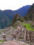 Living up Gruppo, piazza principale e il Palazzo Reale, Machu Picchu, Perù.