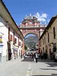 Arco del Triunfo, 28 de Julio, Ayacucho, Perù.
