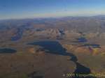 Laghi Andes aereo visto, Perù.