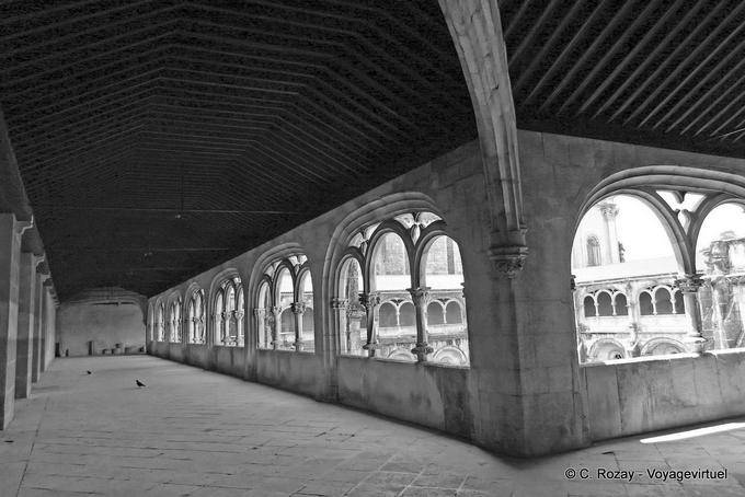 Secondo piano del Chiostro del Silenzio, Alcobaça - Portogallo