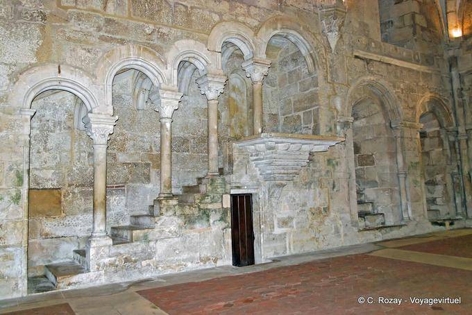 Scale in refettorio, Monastero di Alcobaça - Portogallo