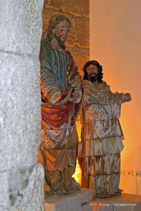 Statue Religiose di colore, Alcobaça - Portogallo