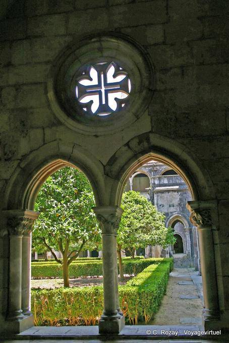 Particolare del deambulatorio, Monastero di Alcobaça - Portogallo