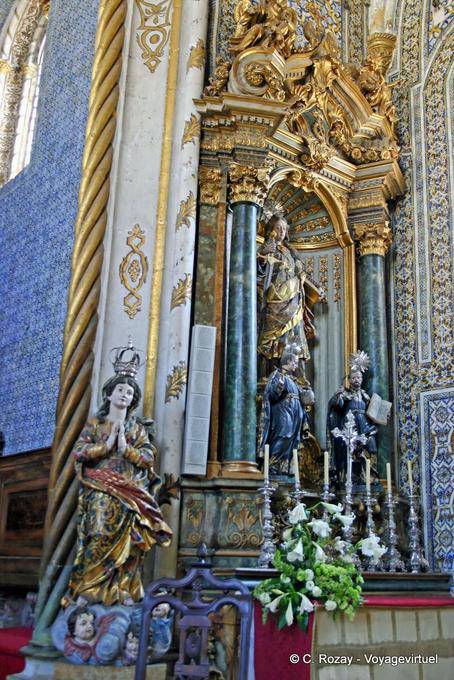Vergine nella Cappella dell'Università di Coimbra - Portogallo