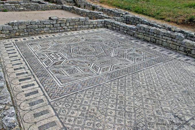 Mosaico della casa Skeleton, Conimbriga - Portogallo