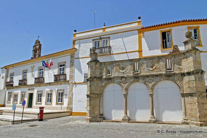 Crato, Câmara Municipal, Praça do Municipio - Portogallo