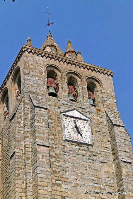 Il campanile della cattedrale, Évora - Portogallo