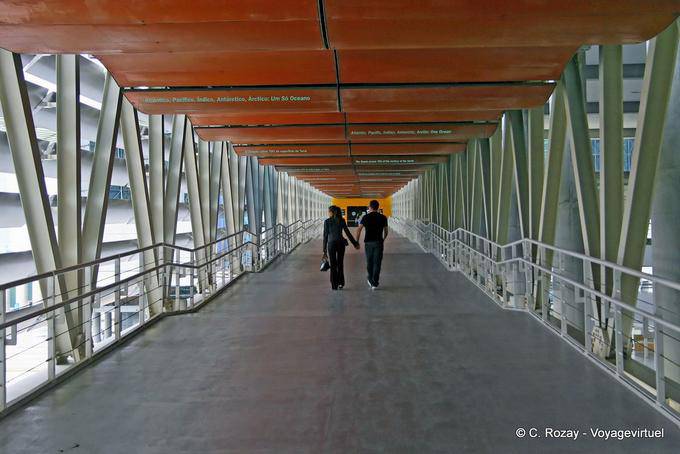 Passage Metallo, architettura Oceanario, Lisbona - Portogallo