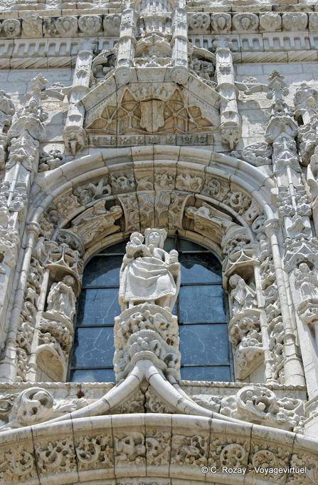 Nossa Senhora de Belém, João de Castilho, Monastero di Jeronimos, Lisbona - Portogallo