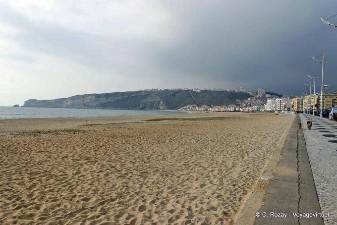 Praia da Nazaré e la Serra da Pederneira - Portogallo